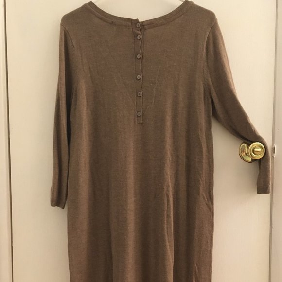 H&M Light Brown Sweater Dress - Picture 2 of 5